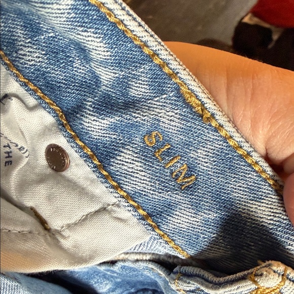 Men's Distressed Blue Jeans - Picture 9 of 9